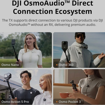 DJI Mic Mini(2 TX+1RX + Charging Case)