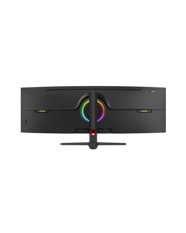ERGOFLEX Ultra-Wide Curved 5K Monitor with Built-In Speaker 49