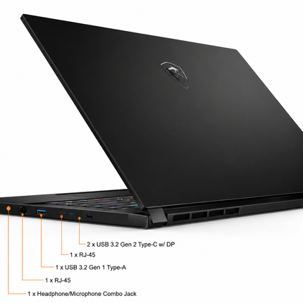 MSI GS66 12UGS Gaming Laptop – Core i7-12700H, RTX 3070 Ti 8GB, 16GB DDR5, 512GB NVMe SSD, 15.6″ FHD 240Hz, Open Box
