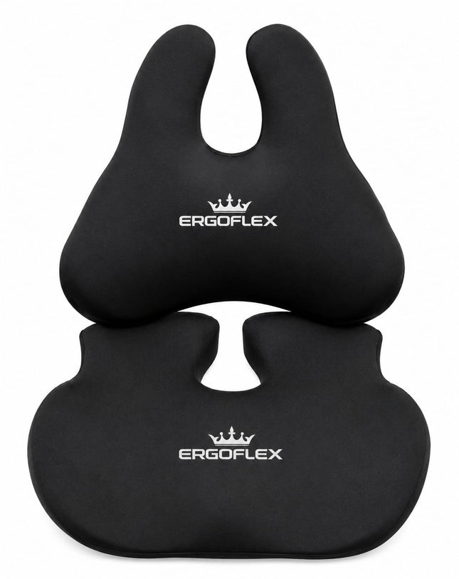 ErgoFlex Orthopedic Memory Foam Seat Cushion