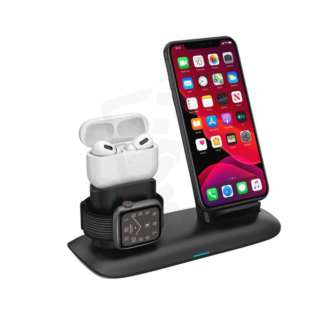 Porodo 4-in-1 Slim Charging Base