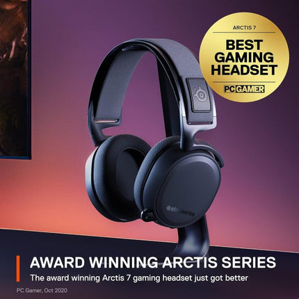 SteelSeries Arctis 7+ Wireless Gaming Headset – Black OB