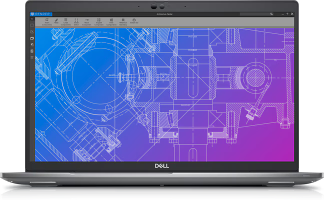 Dell Precision 3570 Mobile Workstation – Core i5-1235U, NVIDIA T550 4GB, 16GB DDR4, 512GB NVMe SSD, 15.6″ FHD, New Open Box